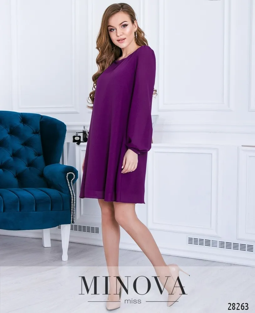 Платье 3110-ягодный Minova