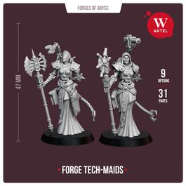 Комплект миниатюр Forge Tech-maids