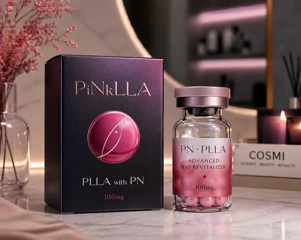 PinkLLA Скинбустер с полимолочной кислотой и полинуклеотидами
