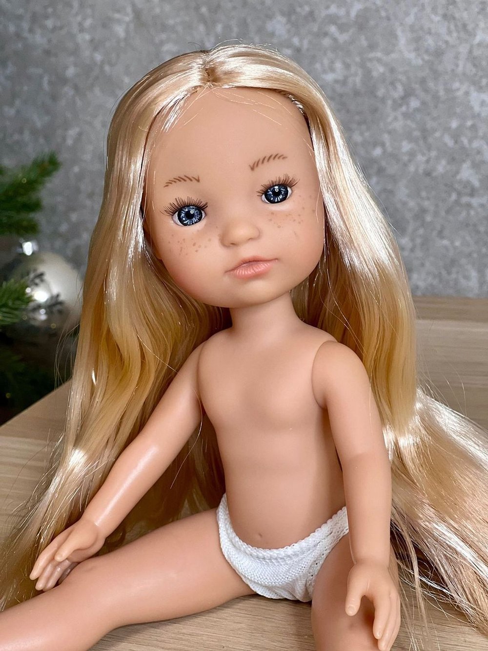 Кукла для девочки Грета 35см без одежды (14012)