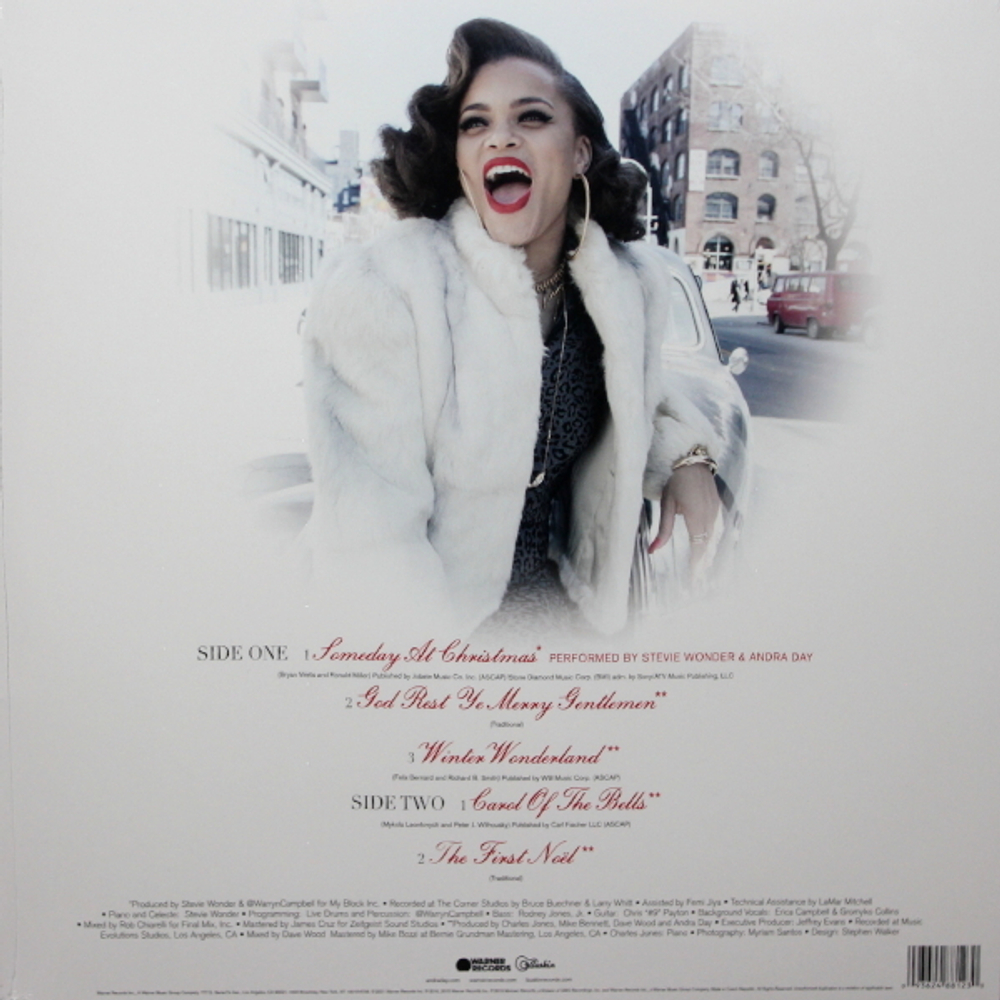 Andra Day / Merry Christmas from Andra Day EP (Limited Edition)(Coloured Vinyl)(LP)