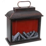 Сувенир с подсветкой «КАМИН - Теплый вечер» 29,8*13*34,5 см (питание от USB и батареек)