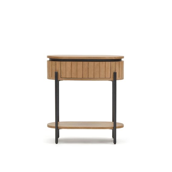 Прикроватная тумбочка Licia 55x56 см из дерева манго