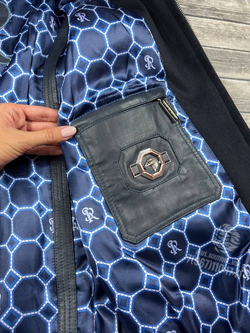 Куртка Stefano Ricci со вставками из кожи крокодила