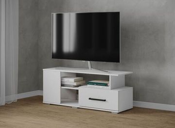 Тумба-ТВ ПАРУС-4  белый