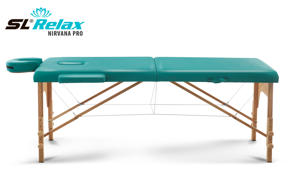 Массажный стол Relax Nirvana Pro бирюзовая кожа