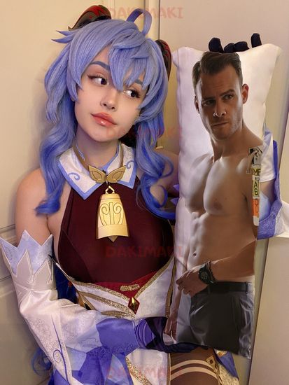 Мини дакимакура Серкан Болат, Керем Бюрсин арт. M1103, 60х20 см