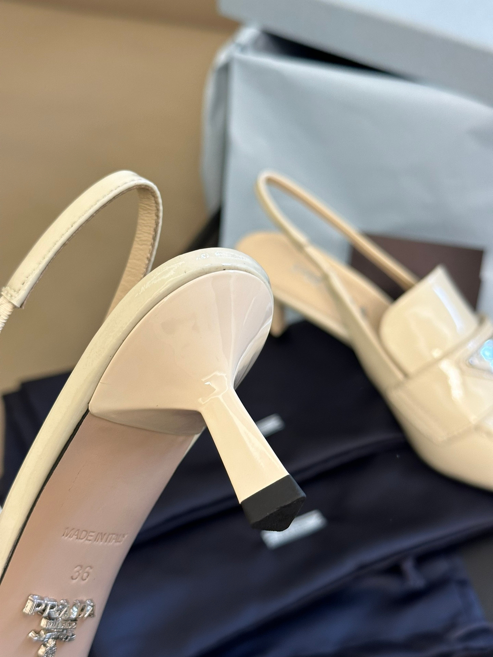Prada Slingbacks 4.5 cm