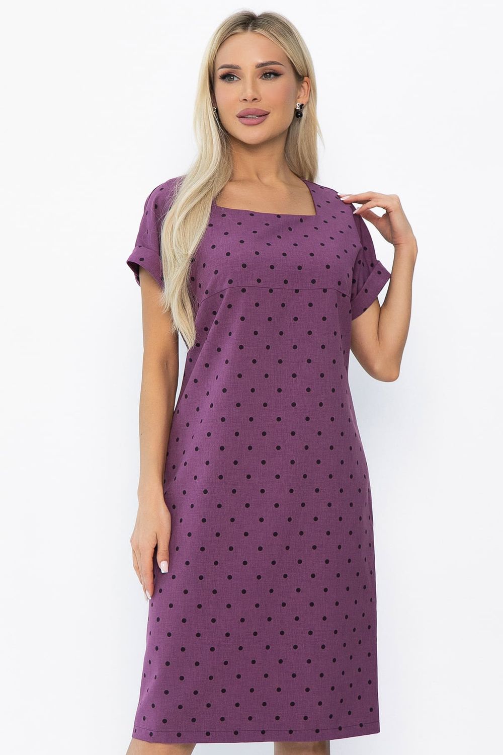 Платье Бэлль (фиолетовое) П13905-19М LT Collection