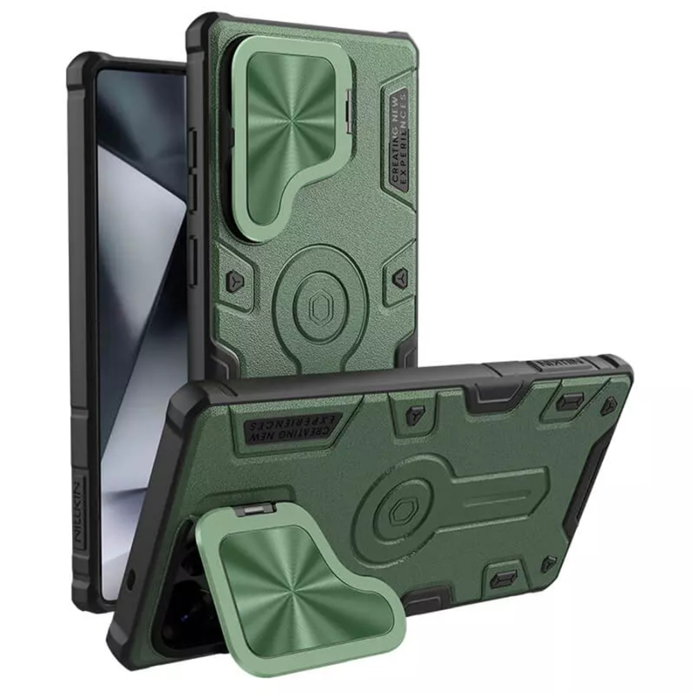 Противоударный чехол с защитой камеры Nillkin CamShield Armor PROP Case для Samsung Galaxy S25 Ultra
