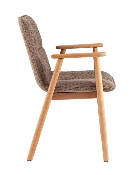 Стул Arlon, коричневое букле