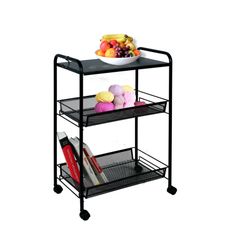 Этажерка "Ладья 33КС" (Черный)