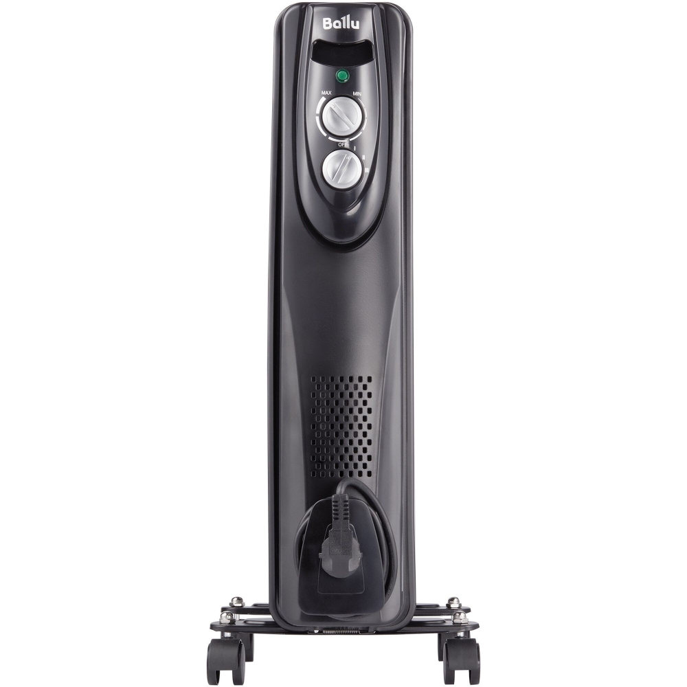 Масляный радиатор Ballu Classic black BOH/CL-07BRN 1500 (7 секций)