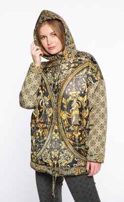 Куртка "Негроли", по мотивам чеканных доспехов 16-го века мастера оружейного дела миланца Филиппо Негроли