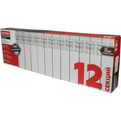 ROMMER Plus 200 12 секций радиатор алюминиевый (RAL9016)