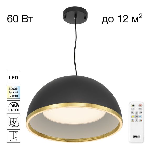 Подвесной светодиодный светильник Citilux Floom CL736251