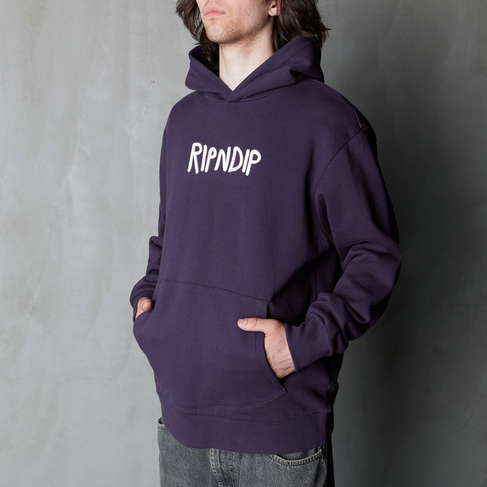 Толстовка мужская Ripndip Rubber Logo Hoodie артикул:RND10206 - купить в магазине Дайс