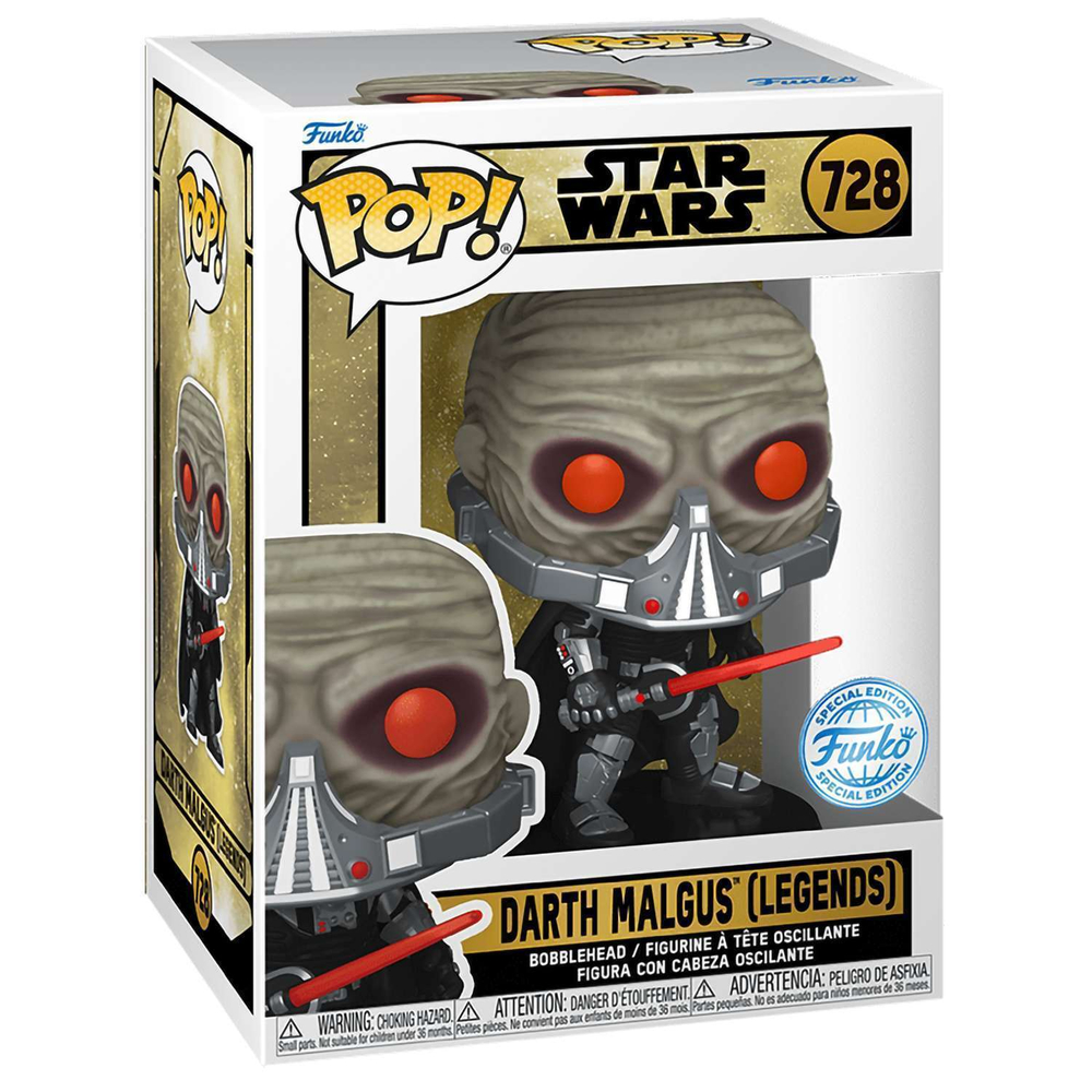 Фигурка Funko POP! Bobble Star Wars Gaming Greats Darth Malgus (Legends) (Exc) (728) 81943