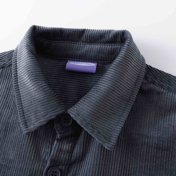 Рубашка Velvet Button графитовая - фото 4