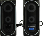 Компьютерные колонки 2.0 Колонки Defender Solar 4 (2x4W, BT, питание от USB) <65404>
