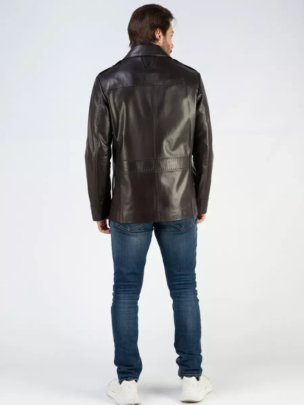 Кожаная куртка демисезонная