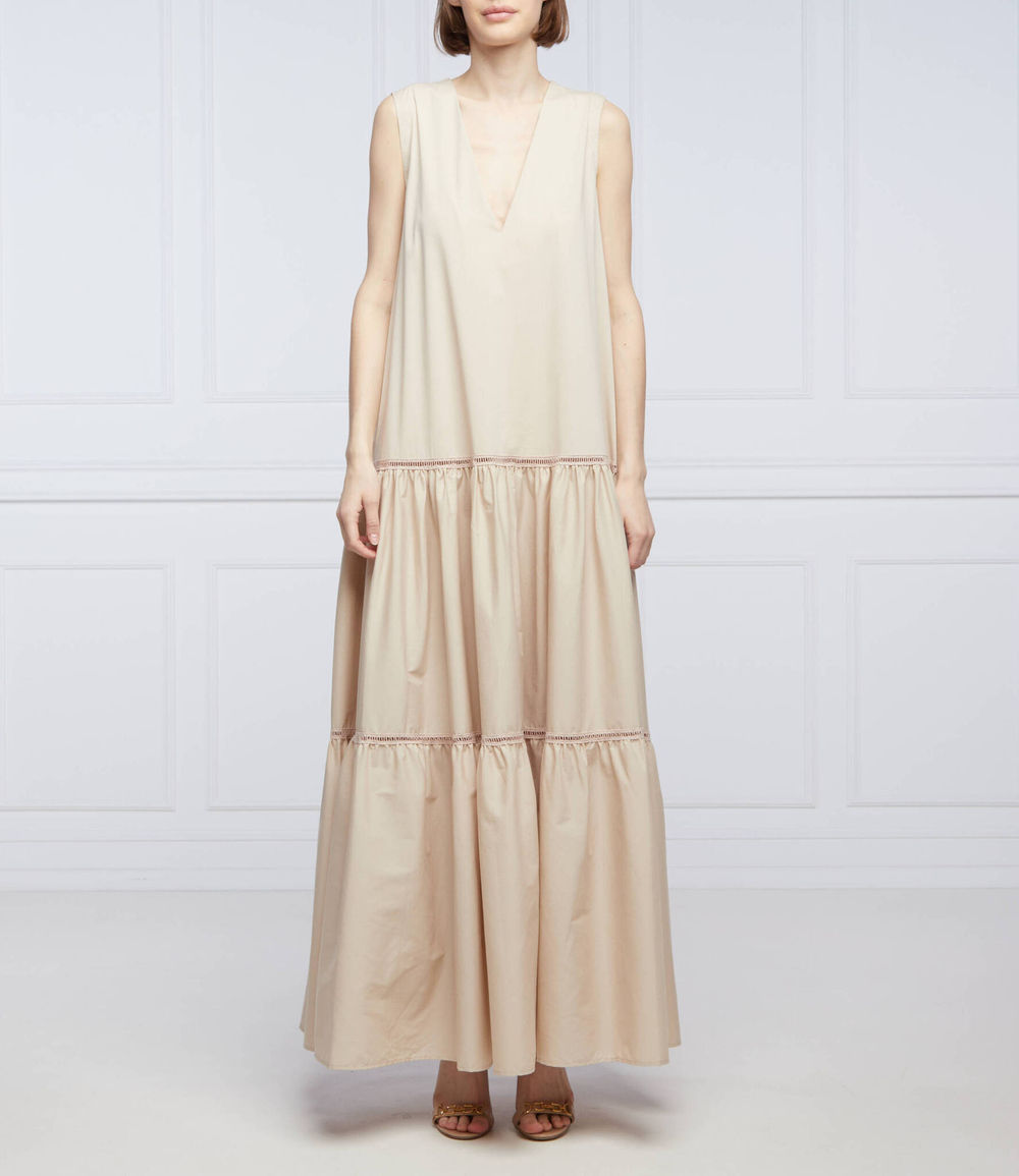 платье brazilian Silvian Heach - бежевый(PGP22196VE)