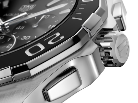 Tag Heuer CAY111A.BA0927 мужские часы с хронографом  AQUARACER кнопки