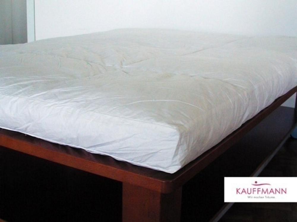 Перина пуховая 15 см 180x200 климат-контроль Dorbena