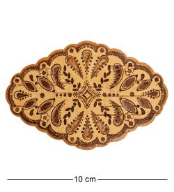 Народные промыслы BST-330/ 2 Заколка (береста)