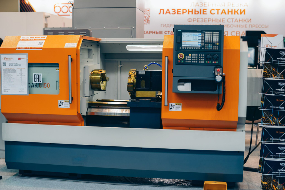 Токарный станок с ЧПУ B-Power CAK6150/1500 7.5 WP1