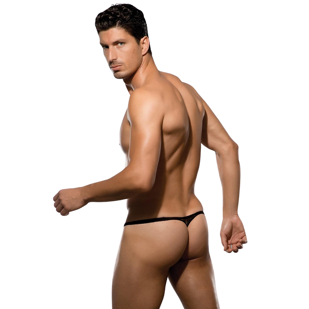 Мужские трусы стринги черные Doreanse 1366