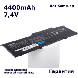 Аккумулятор iBatt 4400mAh, для AA-PLXN4AR AA-PBXN4AR CS-SNP900NB iB-A631
