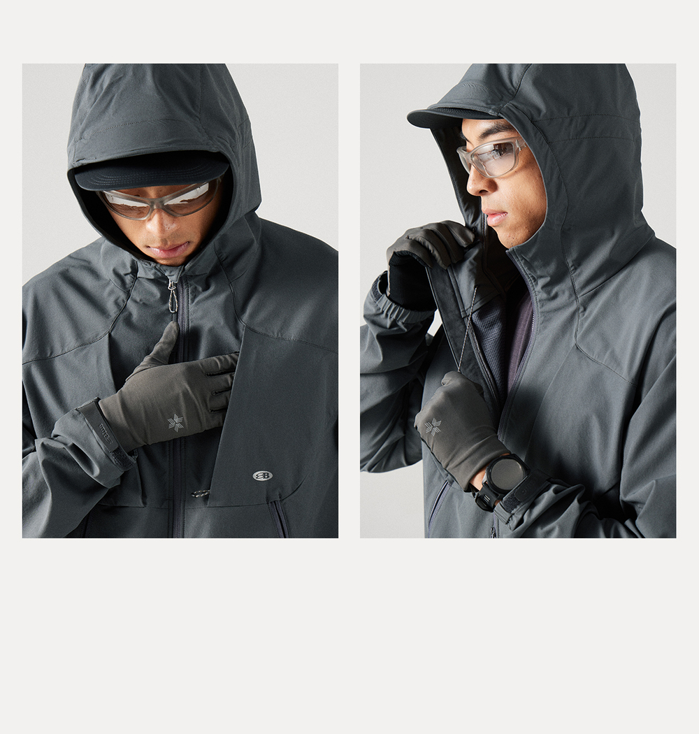 Ветровка Structure Waterproof Soft Shell Hooded Jacket