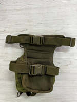 Тактическая набедренно-поясная сумка / олива