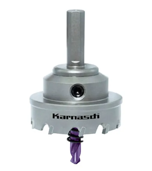 Коронка с твердосплавными напайками Karnasch в сборе Power-Max 10 Ø14×12 мм, арт. 20.1010-014