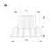 Встраиваемый светодиодный светильник Arlight MS-Foggy-Built-R86-10W Warm3000 044610