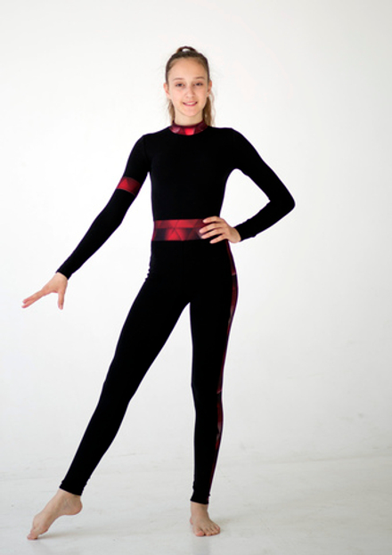 Комбинезон "Черный рубин"