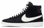 Кроссовки Nike Blazer Black Suede (Женская размерная сетка)
