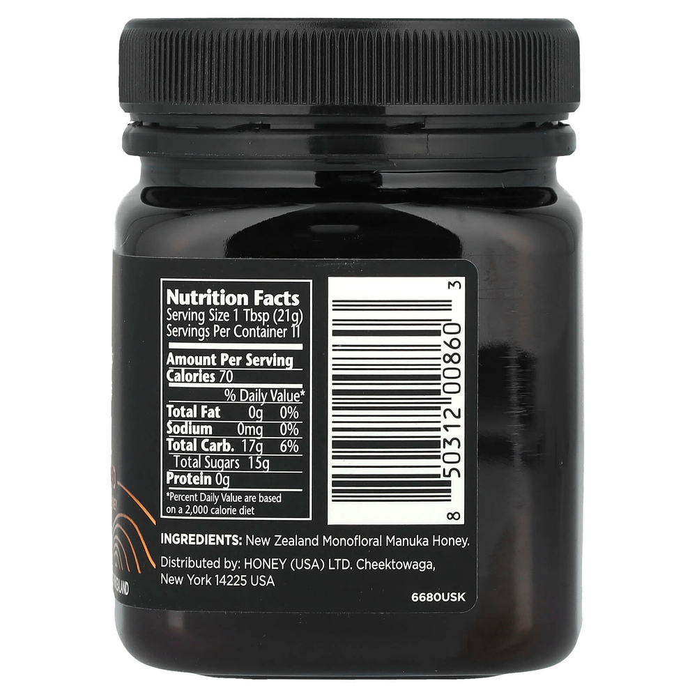 Manuka Doctor, монофлорный мед манука, MGO 725+, 250 г (8,75 унции)