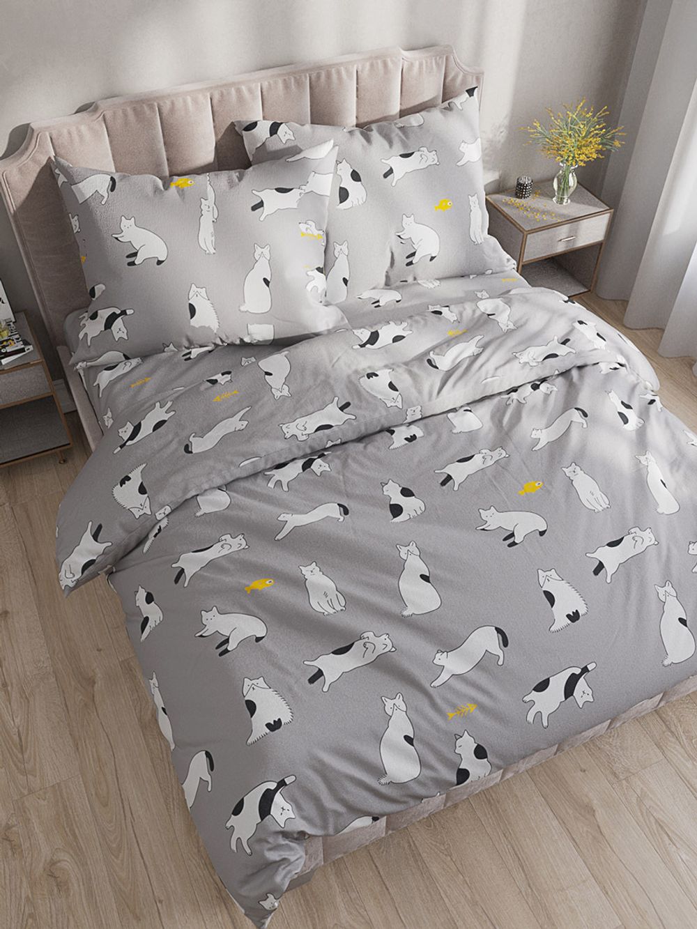 Простынь поплин Сказка "Локи" 150x215 см