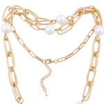 Колье Fiore Luna WHITE PEARL BCN13324-01 GI