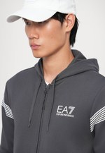 EA7 Emporio Armani Толстовка с капюшоном - Серый