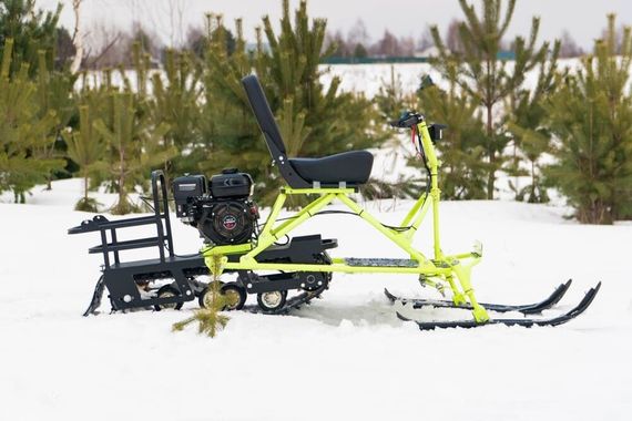 Мотобуксировщик БУРЛАК Волчок 6.5 л.с.