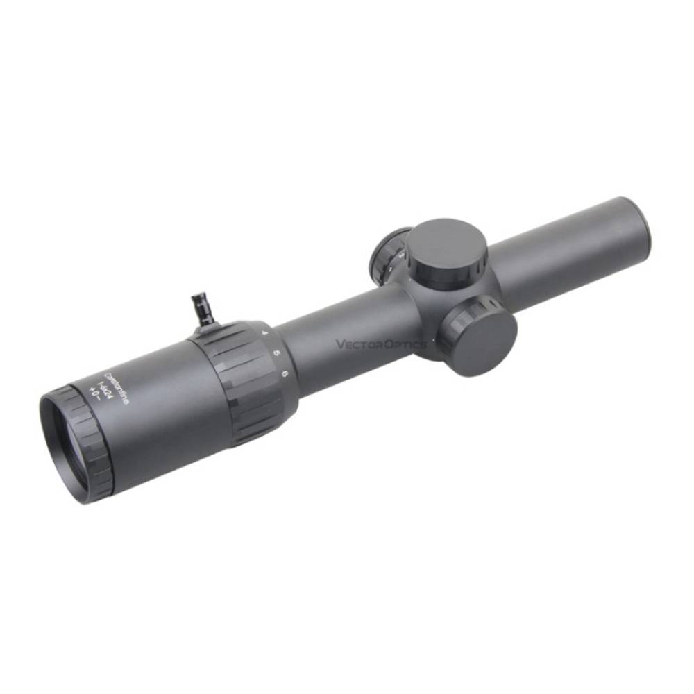 Прицел Vector Optics Constantine 1-6x24, ( Сетка Fiber Center Dot / с подсветкой )