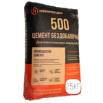Цемент Новороссийский ЦЕМ I 42,5Н (ПЦ 500 Д-0) / Мешок 25 кг