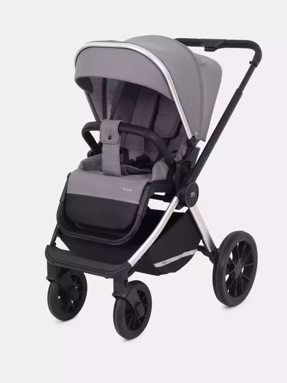 Коляска детская MOWBaby "TILDA" (2в1) MB064 Grey