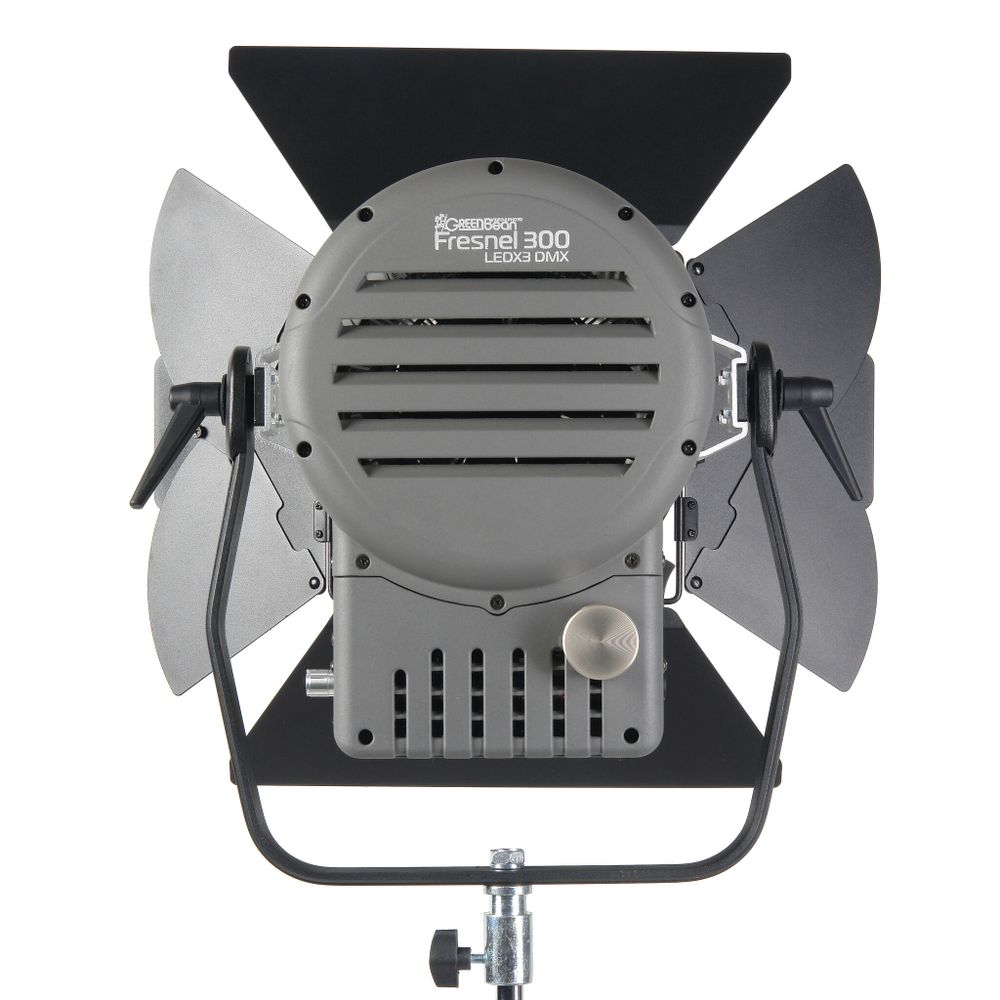 Светодиодный осветитель GreenBean Fresnel 300 LED X3 DMX