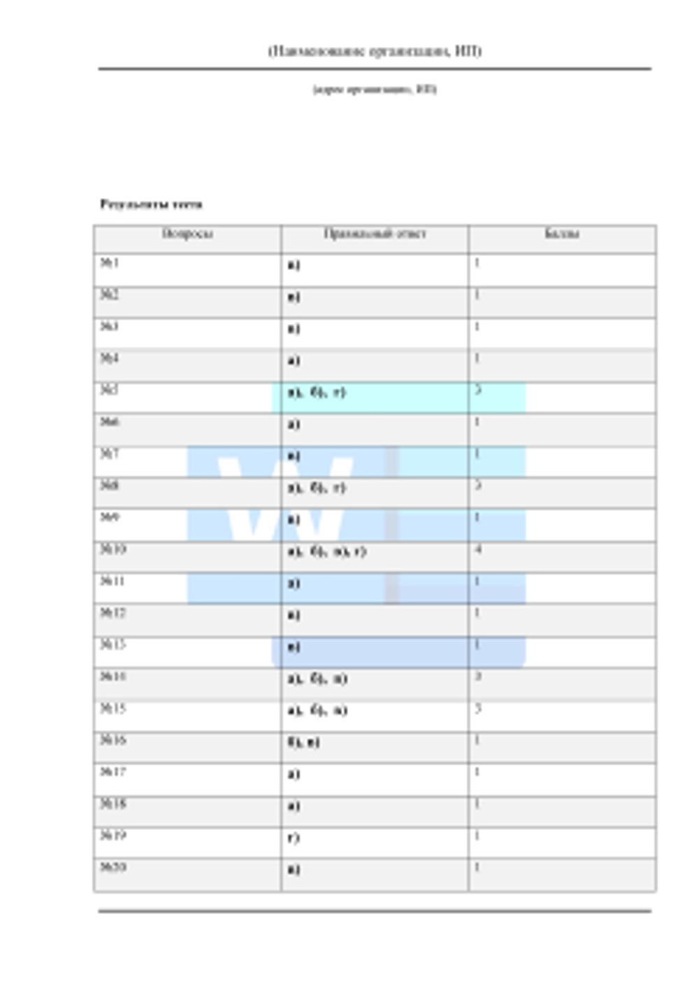 Вопросы проверки соответствия теоретических знаний работников автотранспортного предприятия требованиям, предусмотренным программами противопожарного инструктажа 2026 формат Word (.docx)