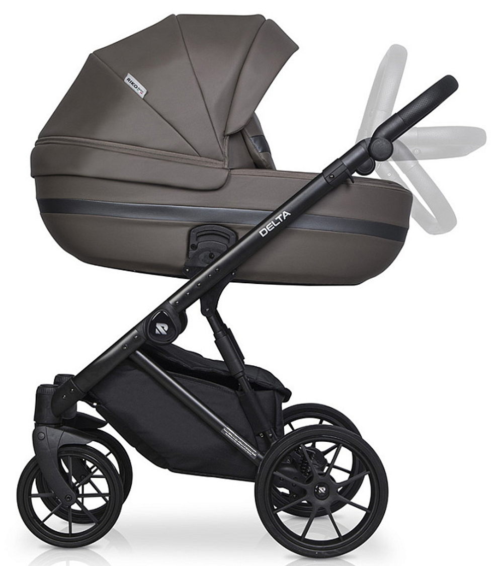 Детская коляска Riko Basic Delta Ecco 3 в 1 12 Mokka
