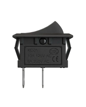 Тумблер переключатель KCD1 ON-OFF 6А 250В AC 2pin